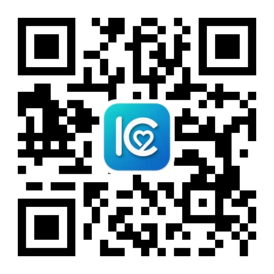 QR code to download ISO Care on the App Store